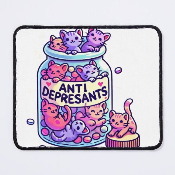 Item preview, Jar of Kittens Vinyl Sticker, Cat Sticker designed and sold by King Of Designs.