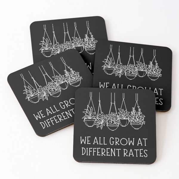 Item preview,  We All Grow at Different Rates Special Education Motivational  designed and sold by ZACK ART.