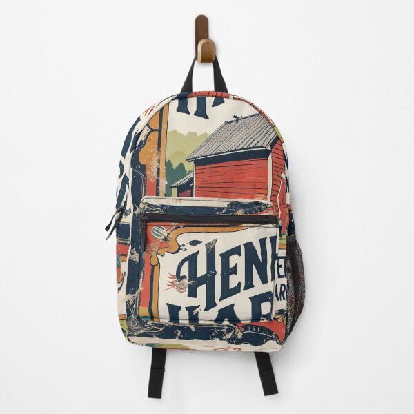 Item preview, Henhouse Harmony Vintage feed sack Design designed and sold by Marcee Duggar.