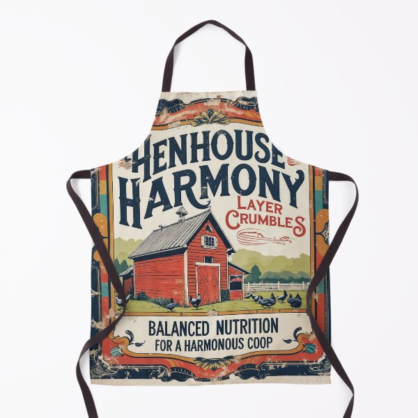 Item preview, Henhouse Harmony Vintage feed sack Design designed and sold by Marcee Duggar.