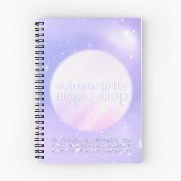 Item preview, Magic Shop Lyric Poster designed and sold by smeraldosecrets.