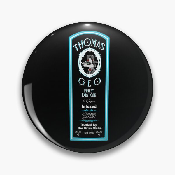 Item preview, Thomas Geo Dry Grim Mafia Gin designed and sold by AsheLovenstein.