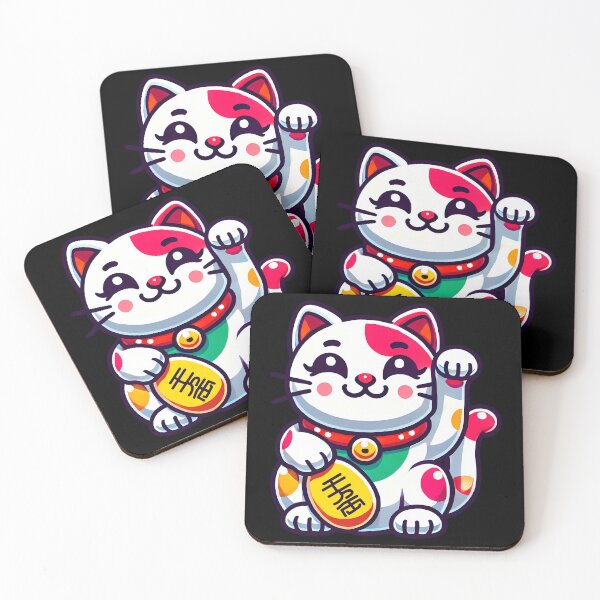 Item preview, Lucky Cat Manekineko  designed and sold by CharmSpell.