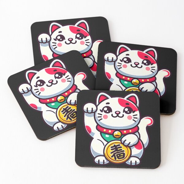 Item preview, Kawaii Lucky Cat Manekineko designed and sold by CharmSpell.