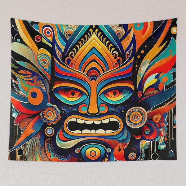 Item preview, AWP PDP A 56 TRIBAL MASK designed and sold by Infopreneur1231.