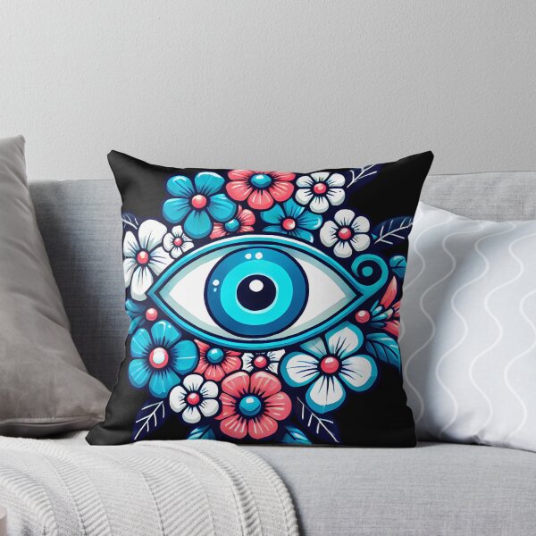 Item preview, Beautiful Flowery evil eye  designed and sold by CharmSpell.