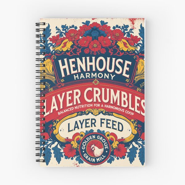 Item preview, HENHOUSE HARMONY FEED SACK VINTAGE DESIGN designed and sold by Marcee Duggar.