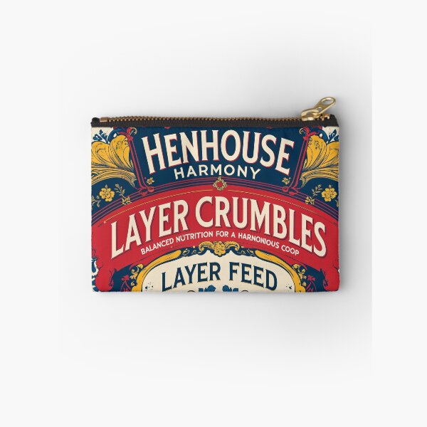 Item preview, HENHOUSE HARMONY FEED SACK VINTAGE DESIGN designed and sold by Marcee Duggar.