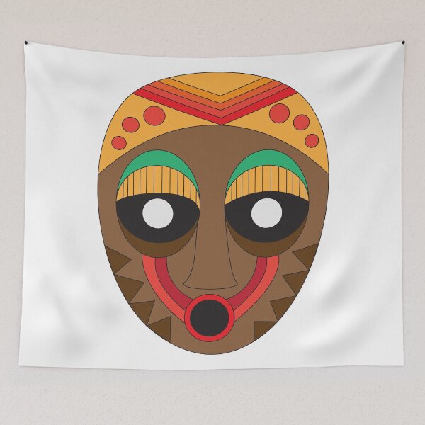 Item preview, African Mask designed and sold by ROSE ANN BANILAR.