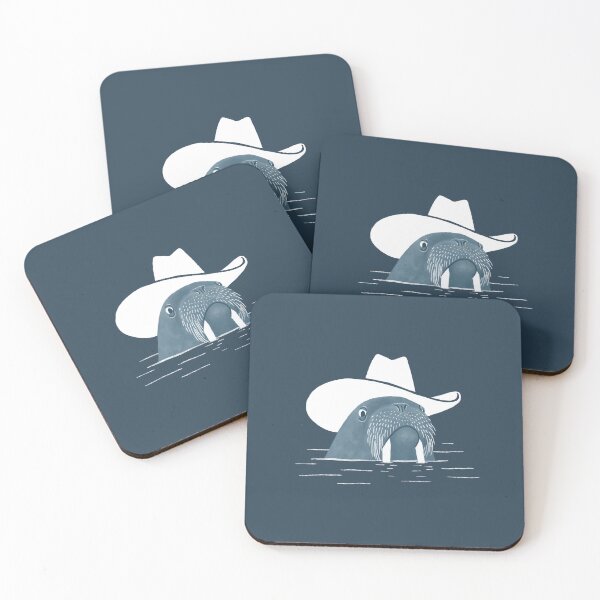 Item preview, Randy the Cowboy Walrus designed and sold by AnyoneCanYeehaw.