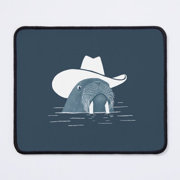 Item preview, Randy the Cowboy Walrus designed and sold by AnyoneCanYeehaw.