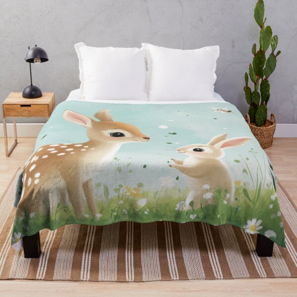 Item preview, A true friend deer and rabbit designed and sold by GinngerB.