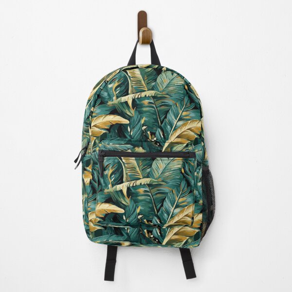 Item preview, Luxury Banana Leaf Design with Gold Accents designed and sold by AstroWolf Studio.