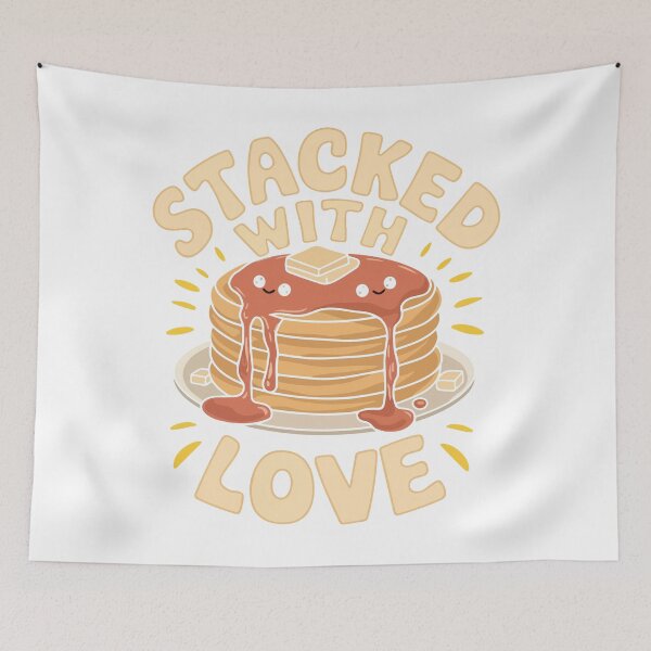Item preview, Pancake stack topped like syrup, butter and love   designed and sold by Curtistevens.