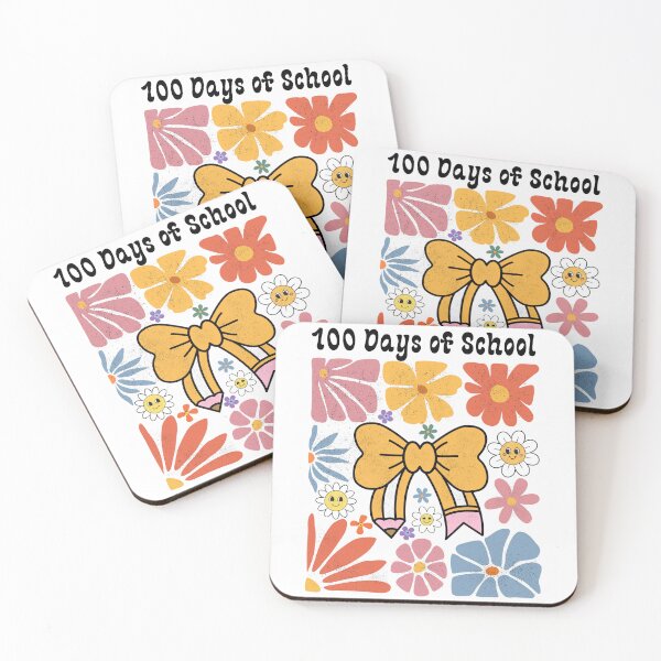Item preview, 100 Days of School, Happy 100 Days Of School, 100 Days Celebration, Teacher Gift, 100th day of school, 100 days smarter, 100 days, Teachers, Teacher appreciation, First day of school,100 days brighter designed and sold by FlexiPrints.