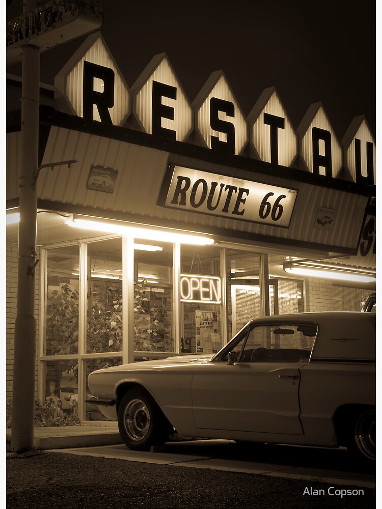 USA. New Mexico. Route 66. Santa Rosa. The Route 66 Restaurant. by AlanCopson