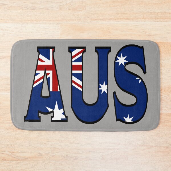 Item preview, Abbreviated Australia Flag Font designed and sold by Havocgirl.