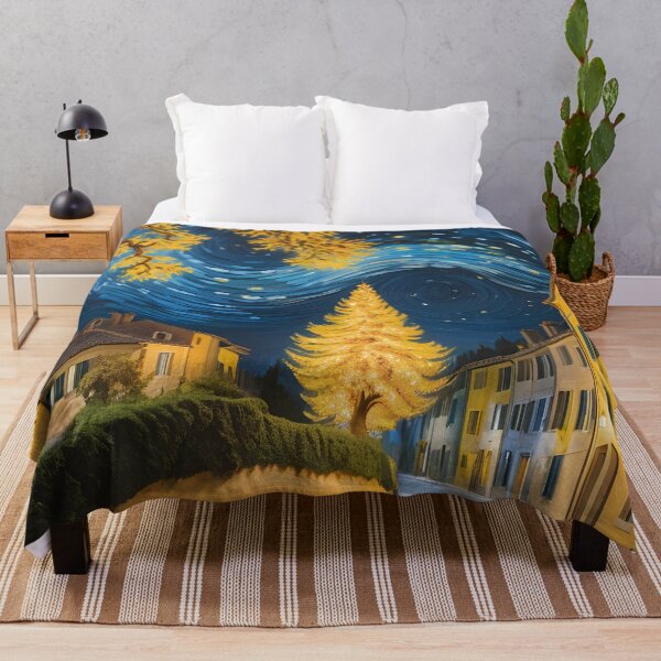 Item preview, A Starry Night in the style of Vincent van Gogh 6 designed and sold by AlinaSCorner.