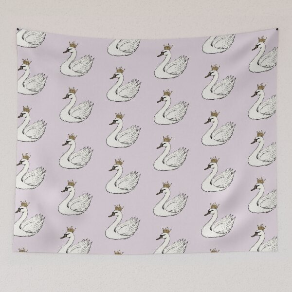 Item preview, Swan Lake Aesthetic Illustration designed and sold by Creative Brat Design Studio.