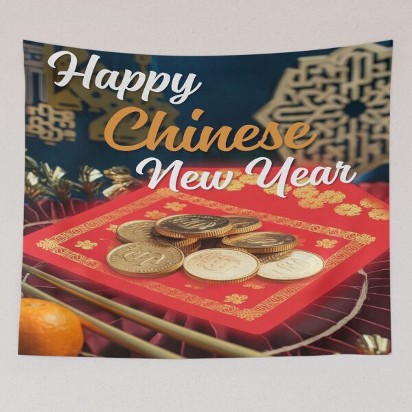 Item preview, Chinese New Year 2025: Good Luck and Prosperity designed and sold by InspiredCreatives.
