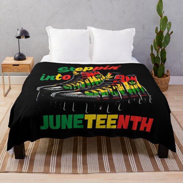 Item preview, Steppin' Into Juneteenth,Juneteenth, Black Culture,Black Lives Matter,Black History Month,African American,Black People,Black power, Afrocentric,African heritage,Black culture,Black man,Black women designed and sold by FlexiPrints.