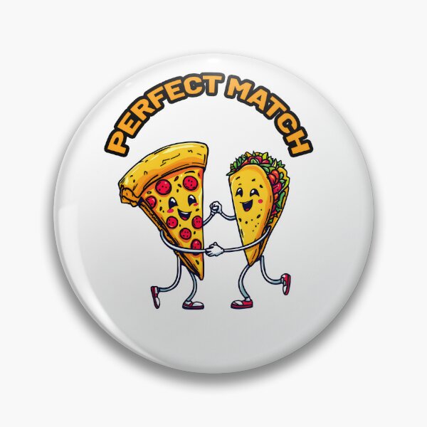 Item preview, Pizza and Taco Love designed and sold by Dazzle-Sizzle.