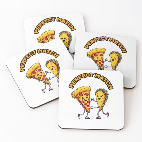 Item preview, Pizza and Taco Love designed and sold by Dazzle-Sizzle.