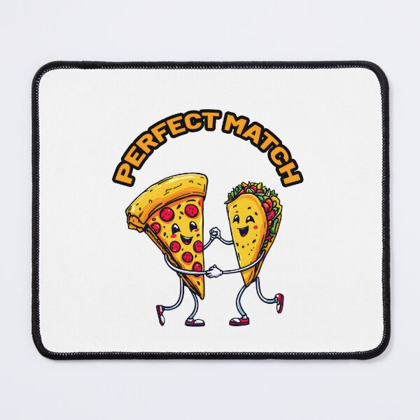 Item preview, Pizza and Taco Love designed and sold by Dazzle-Sizzle.