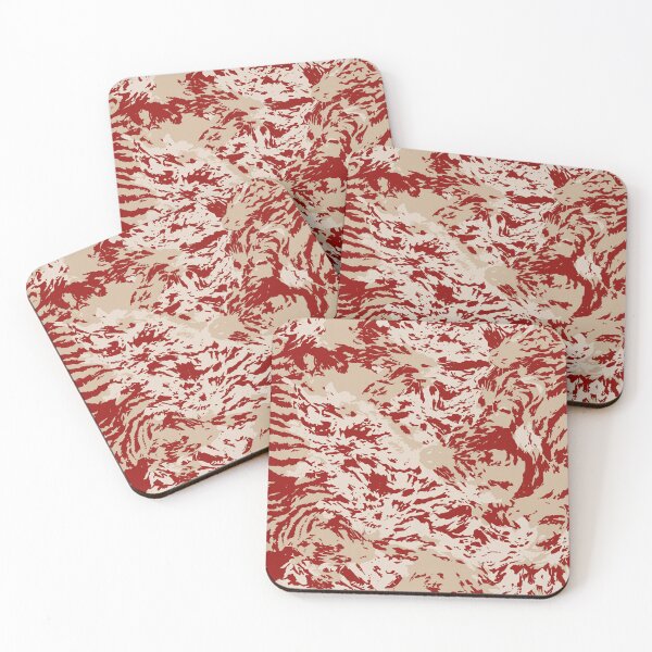 Item preview, Abstract Red Tiger Animal Print Boho designed and sold by trajeado14.