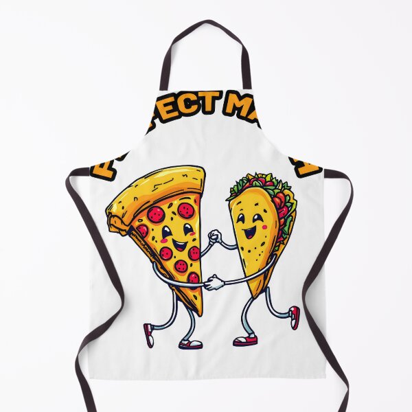 Item preview, Pizza and Taco Love designed and sold by Dazzle-Sizzle.
