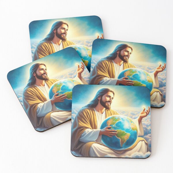 Item preview, Jesus Holding the World designed and sold by JesusClub.