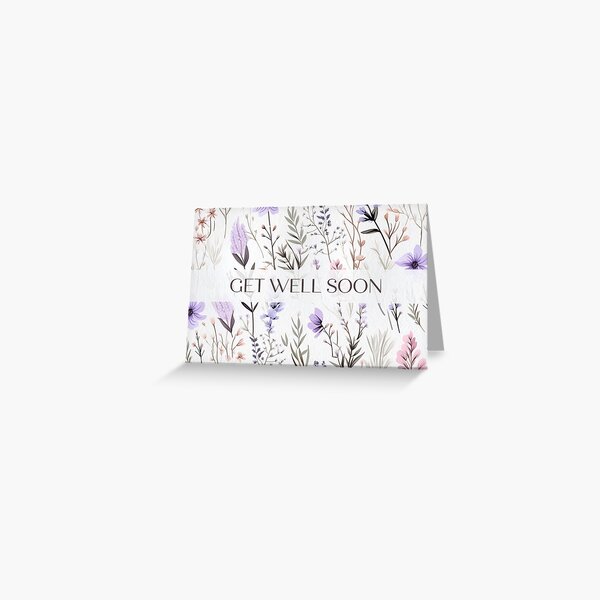 Item preview, Get Well Soon - Seasonal Wild Blooms designed and sold by Simply Celebrated Milestones.
