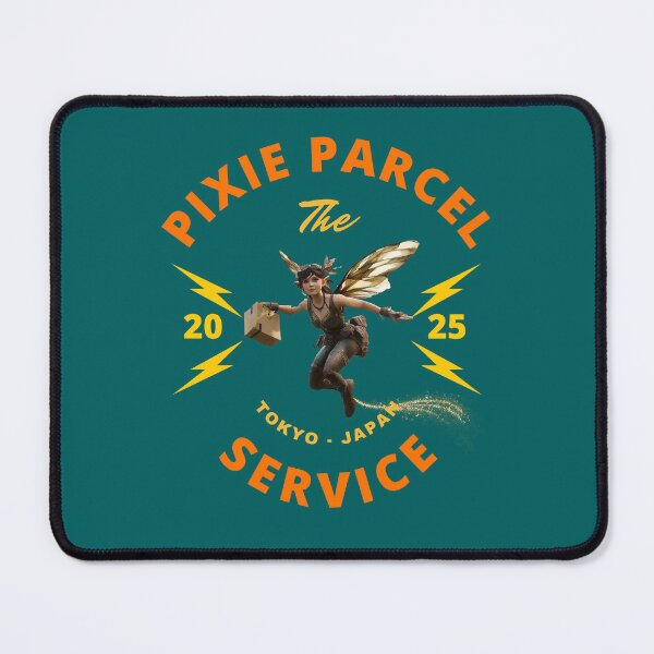 Item preview, The Pixie Parcel Service - Tokyo Japan designed and sold by TinyRobotCreations.