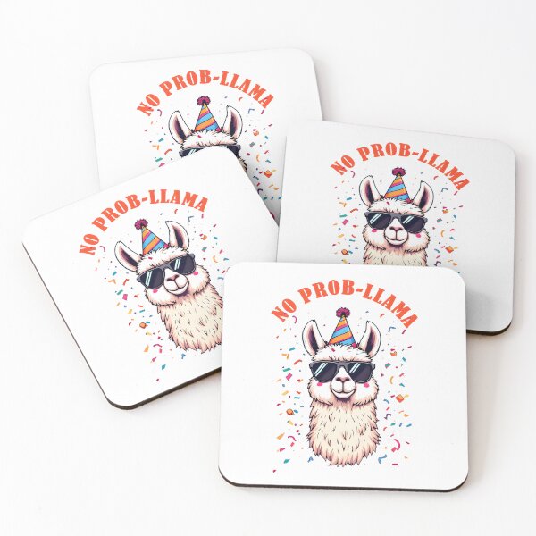 Item preview, No Prob-llama Celebration designed and sold by Dazzle-Sizzle.