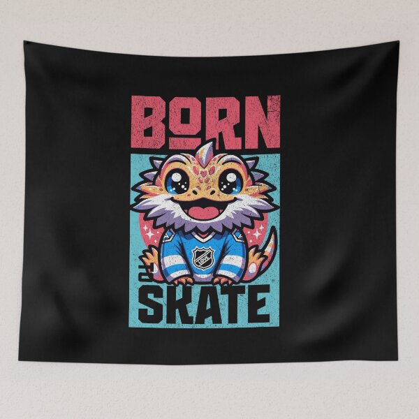 Item preview, Born To Skate - Bearded Dragon designed and sold by aylastyle.