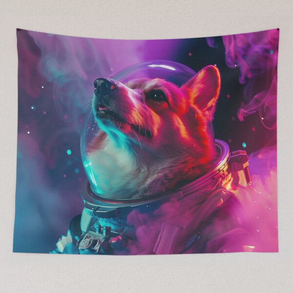 Item preview, Space dog 5 designed and sold by RamFor6.