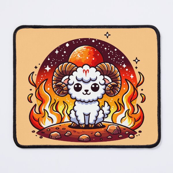 Item preview, Cute Aries with Mars Rising designed and sold by Ghost on Toast.