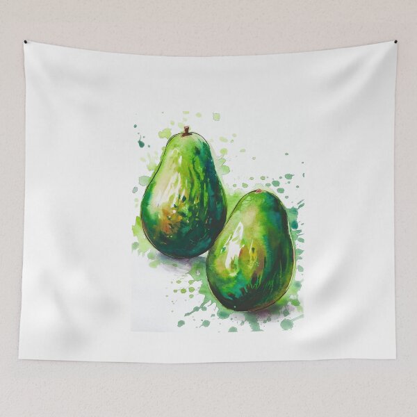 Item preview, Avocado essence, A splash of freshness designed and sold by ArtistrySky.