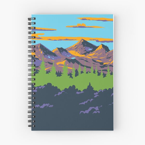 Item preview, Maple Pass Trail in North Cascades National Park Washington State WPA Art designed and sold by patrimonio.