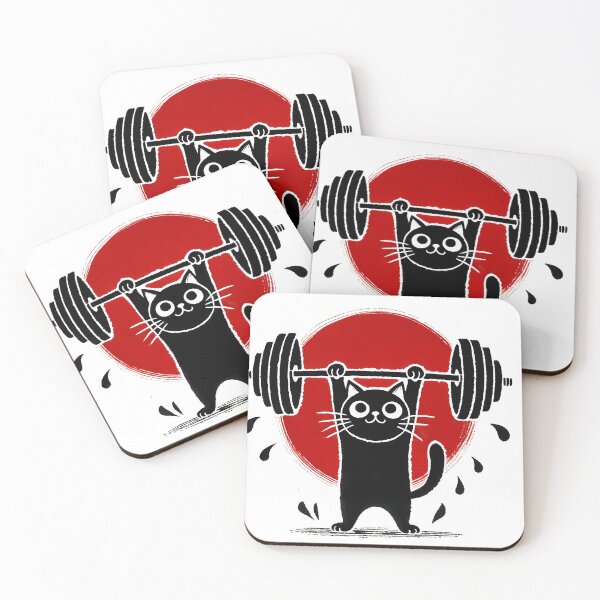 Item preview, Sumie Black Cat Deadlift  designed and sold by Thunderbelts.