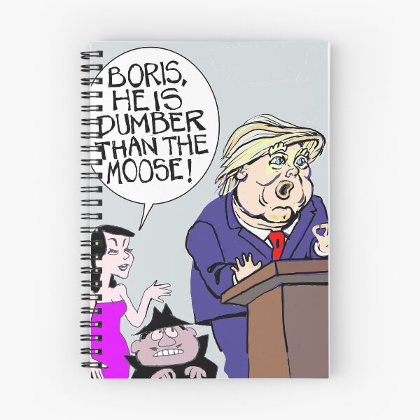 Item preview, Donald, Boris and Natasha. designed and sold by MarkMJohnson.