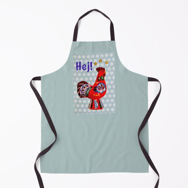 Item preview, Swedish Dala Rooster - ‘Hej!’ designed and sold by Nikki Fortuin Arts & Crafts.