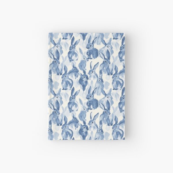 Item preview, Blue Bunny Watercolor Painting designed and sold by Creative Brat Design Studio.