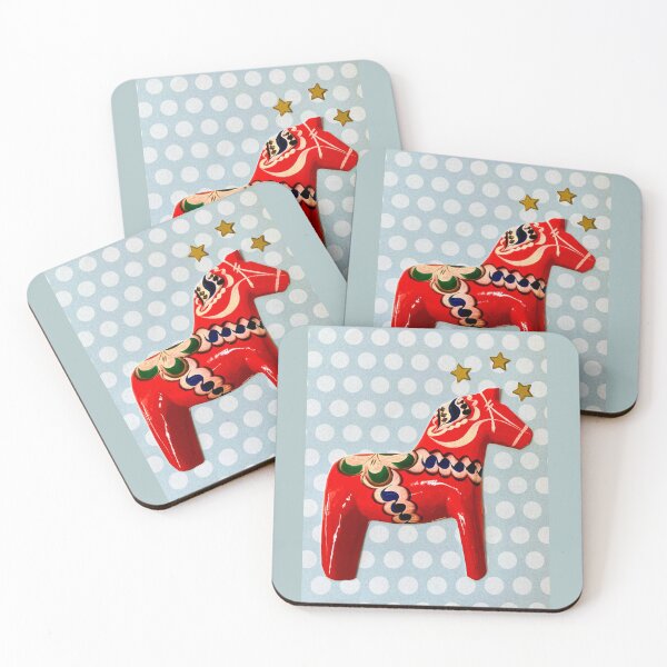 Item preview, Swedish Dala Horse designed and sold by Nikki Fortuin Arts & Crafts.