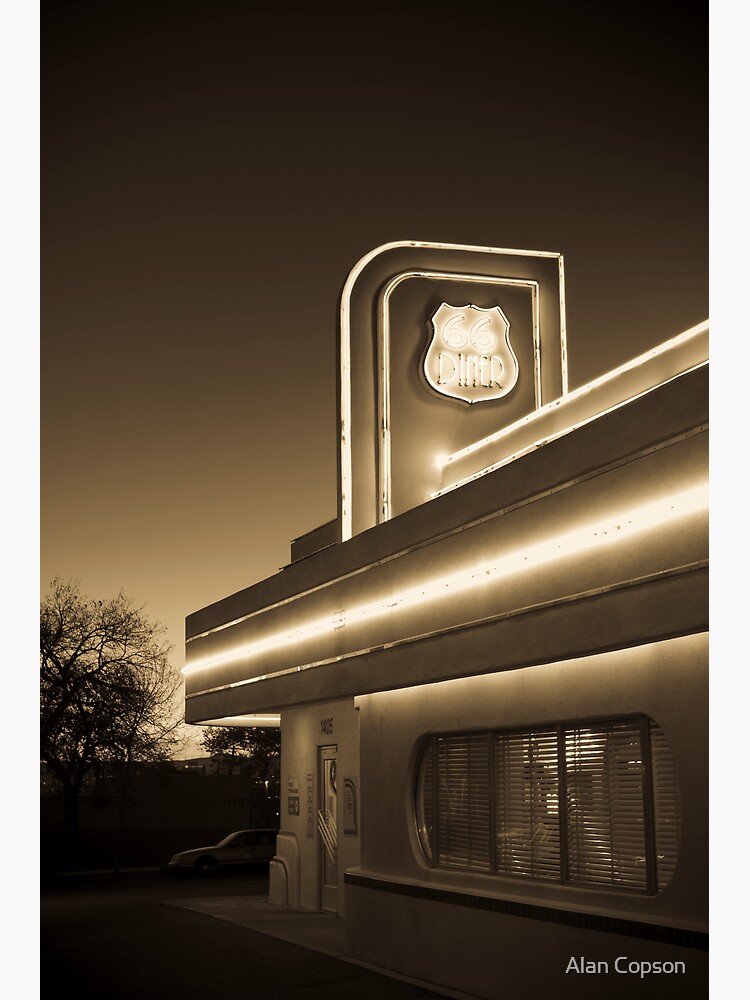USA. New Mexico. Albuquerque. Route 66 Diner. by AlanCopson