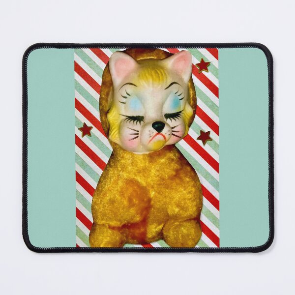 Item preview, Vintage Rushton Rubber-Faced Plushie - 'Grumpy Kitty' designed and sold by Nikki Fortuin Arts & Crafts.