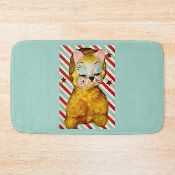 Item preview, Vintage Rushton Rubber-Faced Plushie - 'Grumpy Kitty' designed and sold by Nikki Fortuin Arts & Crafts.