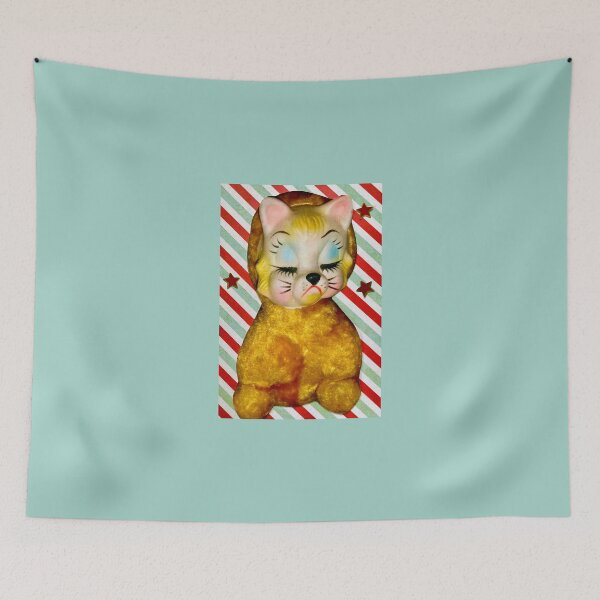 Item preview, Vintage Rushton Rubber-Faced Plushie - 'Grumpy Kitty' designed and sold by Nikki Fortuin Arts & Crafts.