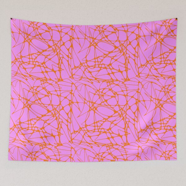 Item preview, Scribbles-Orange&Pink designed and sold by deblevart.