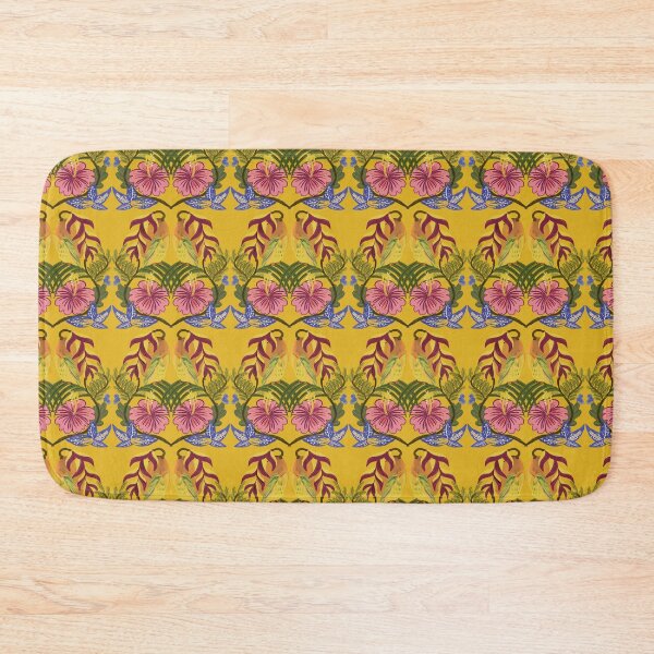 Item preview, Copy of Tropical Paradise Symmetry – Exotic Birds and Blooming Hibiscus Design illustrator Jemma Jamie Skidmore  designed and sold by Jemma Jamie Skidmore.